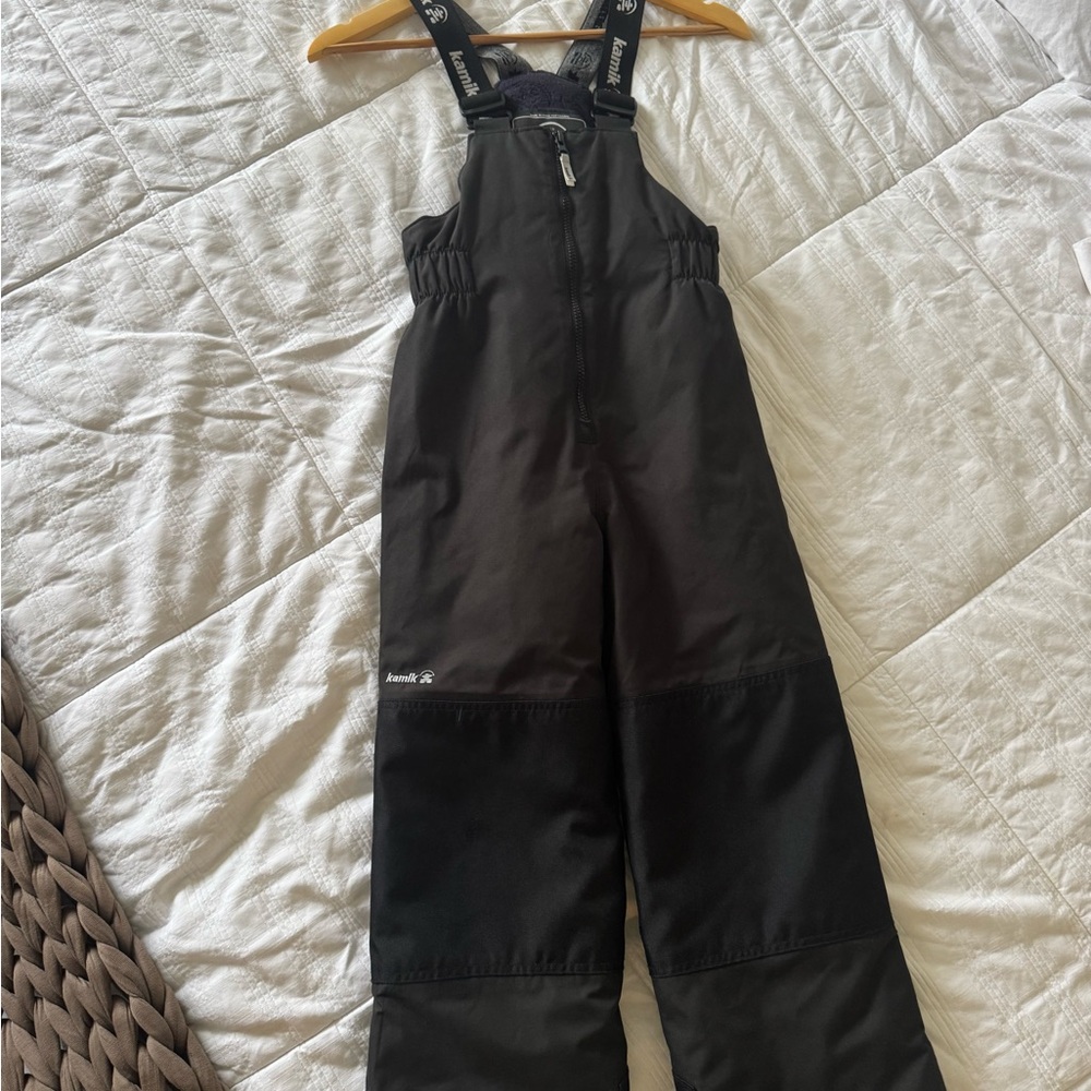 Kamik Black Snow Bib Overalls